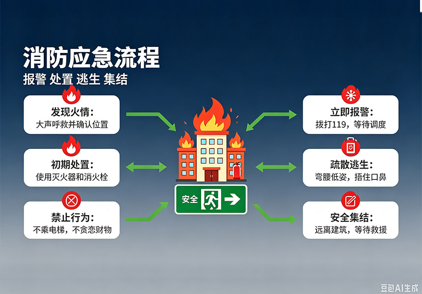 火灾发生时不能坐电梯逃生 消防实验告诉你原因